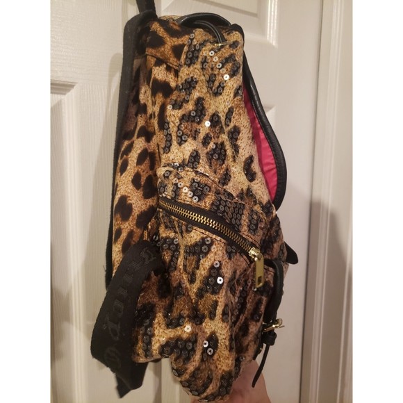 Juicy Couture Bags Juicy Couture Holographic Sequin Leopard Print